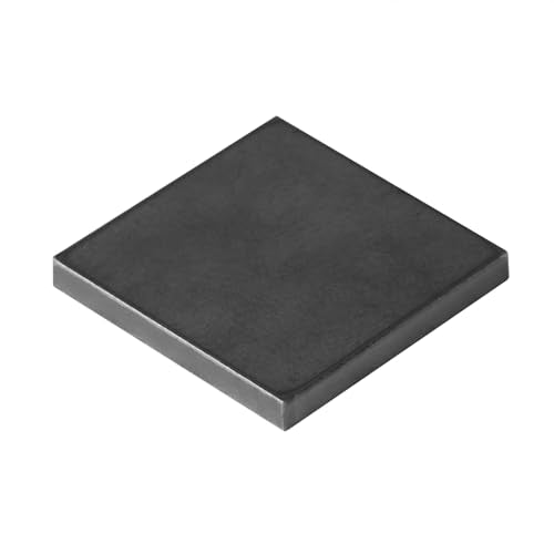 20 Pack 2" x 2" Welding Coupons, 7/32" Thick Square Steel Plates for MIG TIG Stick Welding Practice