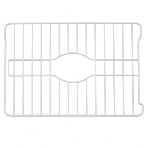 Better Houseware White Sink Protector Grid 16x12.3x1 Inches Kitchen Sink Mat