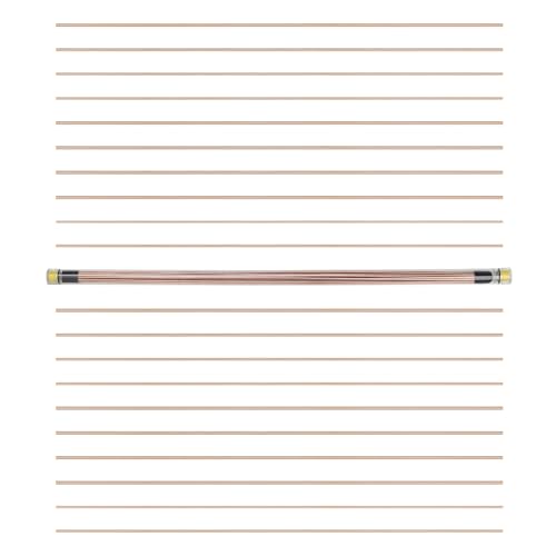 Phosphor Copper Brazing Rods. 20 Pieces of BCuP-2 Self-Fusing Soldering Rods, 1/10 ¡°x19.6¡± HVAC Refrigerator Copper Pipe Repair Kit for Air Conditioners, Freezers and DIY Crafts