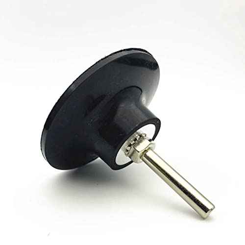 2Pack 3 Inch Sanding Discs Holder Quick Change Disc Adapter with 1/4" Shank Compatible with Roloc 3" Sanding Disc Die Grinder Drill Driver, Roll Lock Disc Pad for Polishing Sanding Surface Preparation