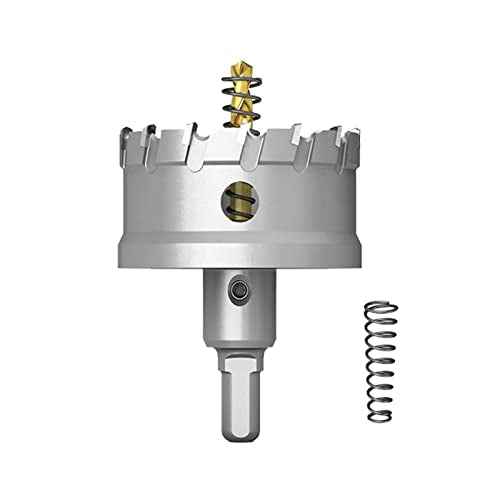 GSTK Upgrade Heavy Duty Carbide Hole Saw, Metal Steel Hole Saw Drill Bit,TCT Hole Cutter-Alloy Hardness Upgrade, Life Upgrade,Use for Stainless Steel, mild Steel, Iron, Copper,etc (60mm|2-3/8")