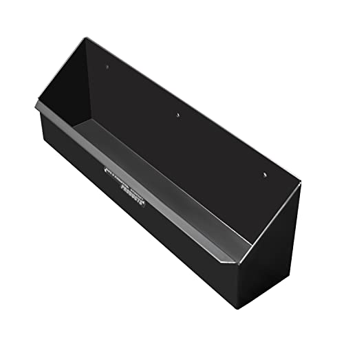 Extreme Max 5001.6165 Wall-Mount Aluminum Aerosol Storage Shelf Organizer for Enclosed Race Trailer, Shop, Garage, Storage - Black