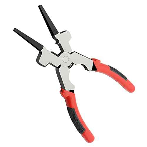 8" MIG Welding Pliers with Insulated Handle - Multifunction Carbon Steel Pliers for Welding and Wire Cutting