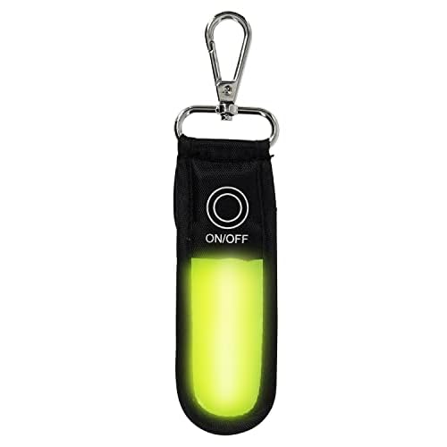 Hillman Reflective LED Safety Light Keychain for Runners, Bikers, Kids and More