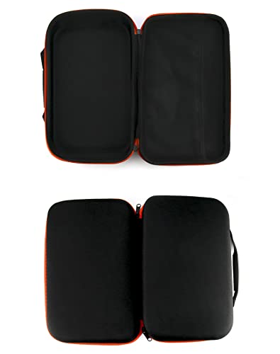 QWORK 2 Pack Hard Storage Tool Case - Case Only, 33x22.5x9cm for Drill & Sharpeners