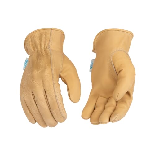 Kinco Women's 398PW HydroFlector Water-Resistant Cowhide Work Glove