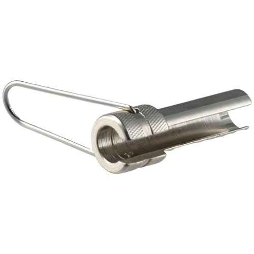 Security Shield F Connector Wrench Sleeve Re-move Tool, CATV Removal Wrench Tool with Knurled Knob for RG6 RG59 RG11 Coaxial Cable