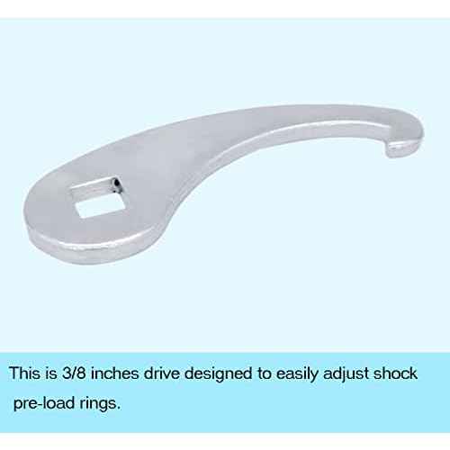 3/8" Drive Preload Spanner Wrench,Motorcycle Repair Tools,Suspension Shock Adjustment Tool for Can am Ryker