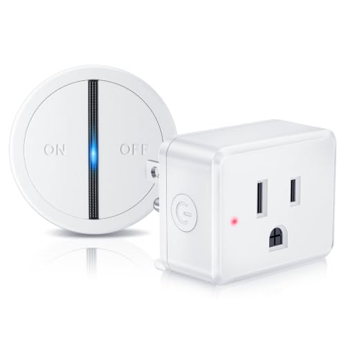 Wireless Garbage Disposal Switch with 15A/1500W Anti-Surge Remote Control