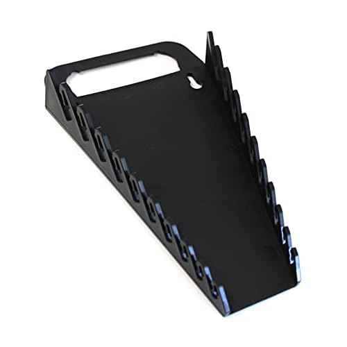 10-Tool Gripper Wrench Organizer Tray Kit - 2 Plastic Portable Gripper Tray Holders (2 Piece Kit, Black & Red)