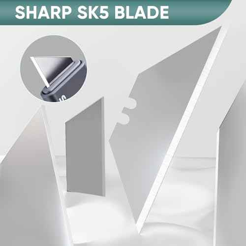 STEELITE 5pcs Mini Box Cutter, Retractable Letter Opener, Easy Cut for Package, Envelope, Box, Paper, Rope, Perfect for Daily, Office, Christmas Gift