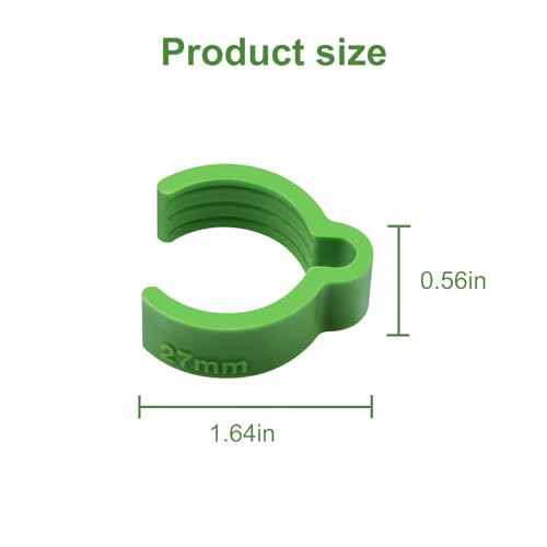 QQZ Coiled Hose Clips for Festool 27mm Hoses, for Festool Dust Extractor And Sander -10 Pcs