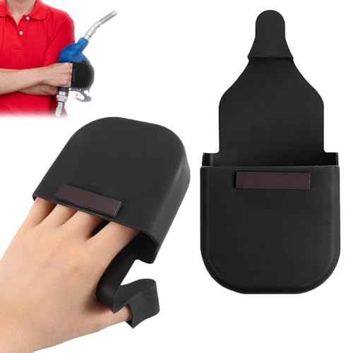Silicone Gas Pump Glove,Gas Glove,For Gasoline Pump,Silicone Gloves,Propane Gloves,Reusable Magnetic,Magnetic Gas For Car For Gas Handles And Keypads, Black