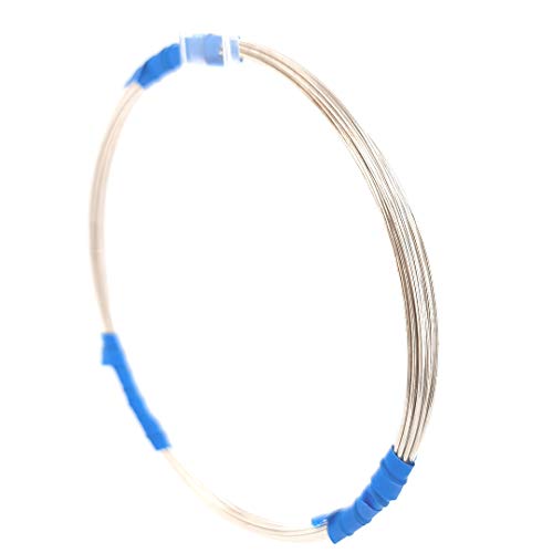 8 Feet Silver Solder Wire Hard 22 Gauge (0.025") Made in USA by CRAFT WIRE