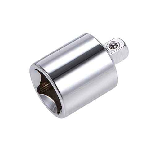 uxcell 1/2 Inch Drive (F) x 1/4 Inch (M) Socket Reducer, Female to Male