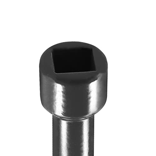 3 Pcs 4-Way Multi-Functional Utilities Key, Plumbing Key, Triangle Square Wrench, Opening Key for Water Gas Electric Meter Box, Black