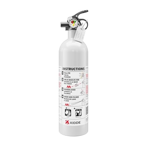 Kidde Marine Fire Extinguisher for Jet Skis 5-B:C, 2 lb. Corrosion-Resistant