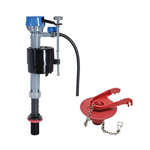 Fluidmaster K-400H-039 Toilet Fill Valve & 2-Inch Flapper Repair Kit - Universal for 2 In. Toilets