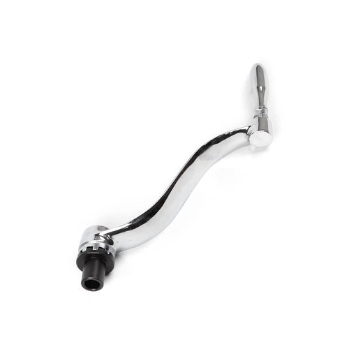 JooWing 9 Teeth Elevating Lifting Knee Crank Milling Machine for Bridgeport Portable Stainless Steel Handle Mill Parts Swivel Handle with Clutch for All Kinds of Milling Machines Silver & Black