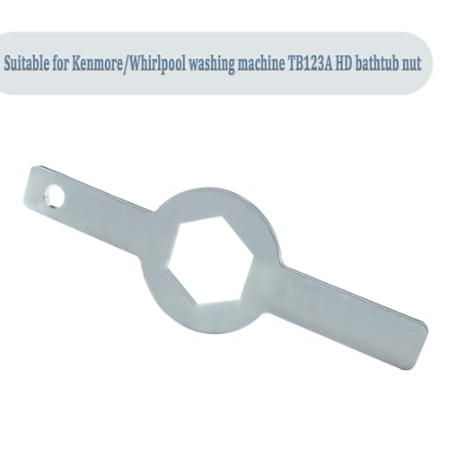 TB123A Washer Spanner Wrench For GE Washing machine WX5X1325, WX05X1325 (1-11/16" GE Washer Only) HD Tub Nut Spanner Wrench/Tool (Set of 1)