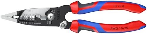 KNIPEX Forged Wire Stripper 8-Inch with Comfort Grip - Pack of 1