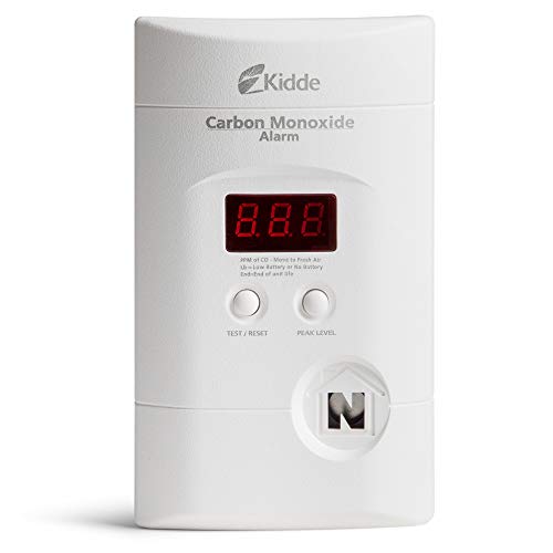 Kidde 3rd Edition Plug-In Carbon Monoxide Detector with Battery Backup, Digital Display, 85dB Alarm — 1 Pack