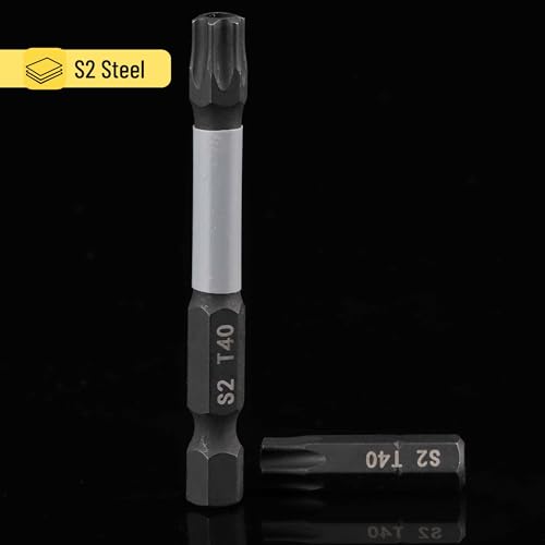 Bates Torx Bit Set, 24pc T5-T40, Tamper Resistant, Security Torx Bits