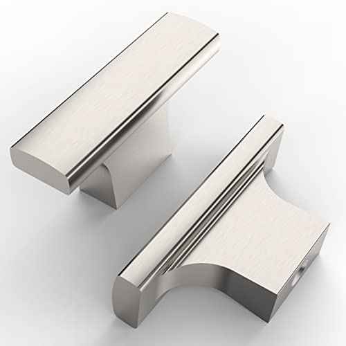 Asidrama 30 Pack Brushed Satin Nickel Kitchen Cabinet Knobs Drawer Cabinet Hardware Zinc Knobs for Dresser Drawers