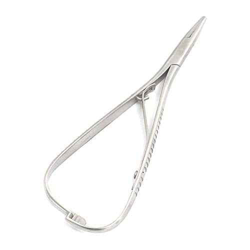 PC MATHIEU LIGATURE ELASTIC PLACING PLIER 5.5" NEEDLE HOLDER