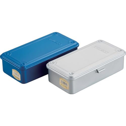 Trusco T-190SV Trunk Type Tool Box Silver 7.6 x 4.3 x 2.2 in