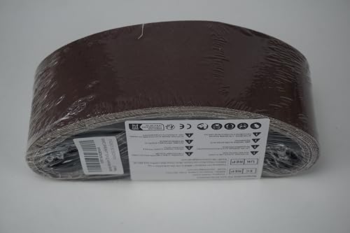 3x21 3 x 21 Inch Sanding Belt Pack 3-Inch x 21-Inch,12 Pcs(4 Each of 80 120 150 Grits) Aluminum Oxide for Sander