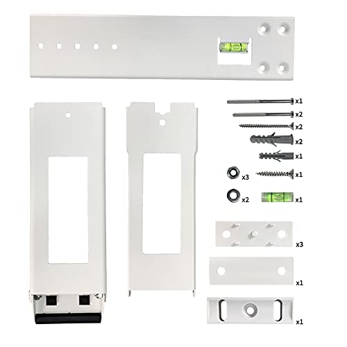 JEACENT AC Window Air Conditioner Support Bracket Light Duty Up to 85 lbs Drill Needed Variation 1