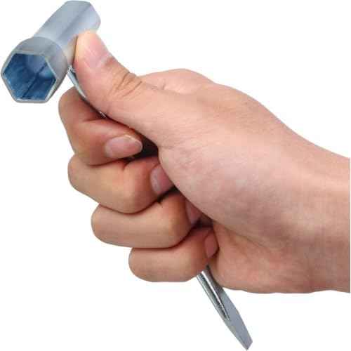 3-Pack Chainsaw Scrench Tool 13x19mm Combination Wrench & Screwdriver Universal Replacement for Stihl Chainsaw Maintenance Durable T-Handle Design