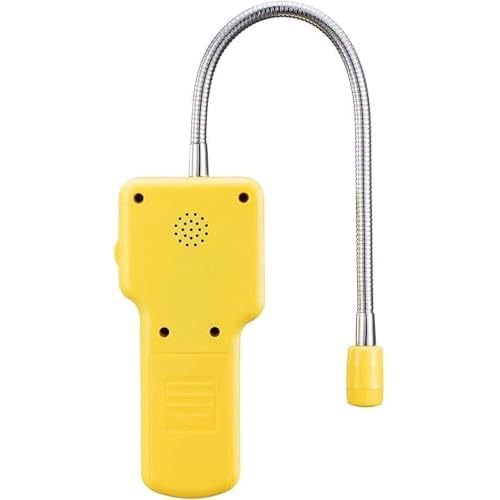 Gas Leak Detector ? Portable Natural Gas Sniffer for Propane, Methane, LPG, LNG, Fuel & Sewer Gas ? Combustible Gas Detector with 12" Flexible Probe for Home, RV, Industrial Use