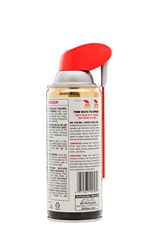 3-IN-ONE Garage Door Lubricant 11 oz - 1-Pack with Smart Straw, Fast Drying