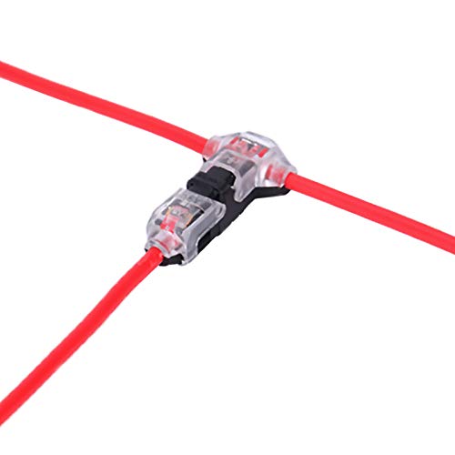 Brightfour 12-Pack Low Voltage Solderless Wire Splice Connectors for Automotive & LED Lighting