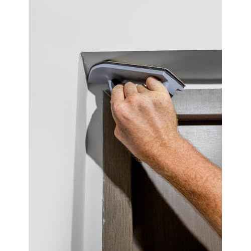 ROLLINGDOG 7 PCS Detail Sander Kit - 7.7¡± x 3¡±Hand Sander With 6PC Sandpaper for Drywall, Wood, and Metal Sanding (80,120,240 grit)