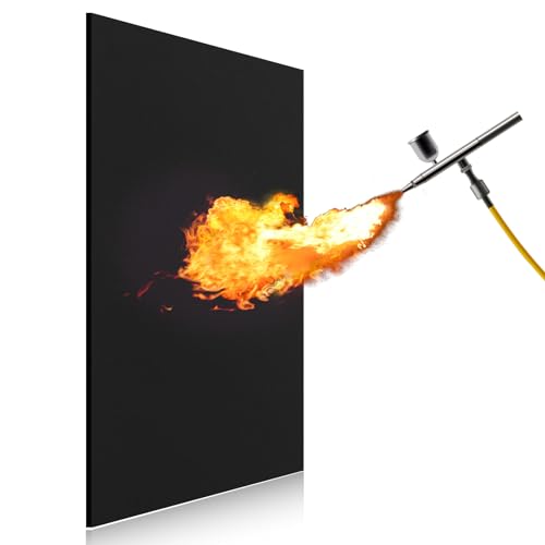 FLASLD Welding Blanket Fireproof Mat Heat Resistant Material Up To 1800¡ÆF Flame Retardant Fabric Carbon Felt for Grill Cover Stove Pit Soldering Welders Plumbers (24¡¿36 inch)