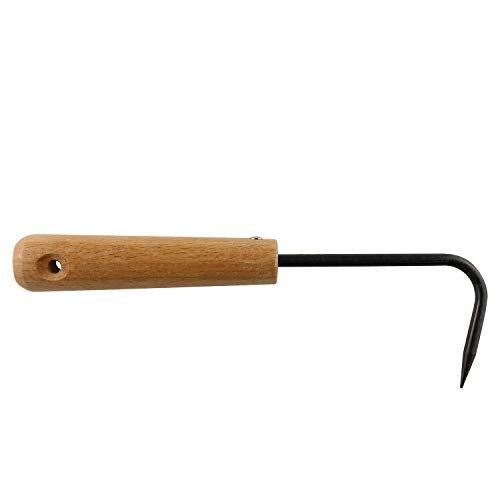 215mm Single Claw Root Hook Loosening Tool Handle Weeder Garden Weeding Gardening Tools Potted Landscape Maintenance for Outdoor Garden Digging Cultivator Weed Remove