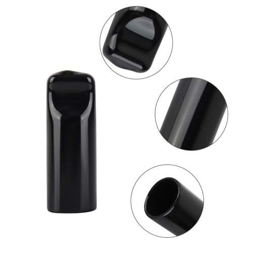 FERRODAY 10 Pack Keg Faucet Tap Plug & Brush Cleaning Set (5 Rubber Tap Soothers + 5 ABS Tap Brush Plugs) Black