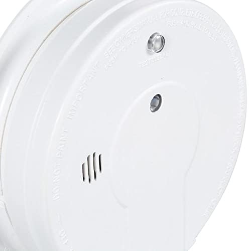 Kidde i12040 6th Edition Hardwired Smoke Alarm with Battery Backup, Test Button