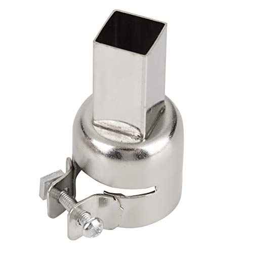 Heat Attachments, 12PCS Universal Heat Nozzle Kit Hot Air Tips Heat Resisting Nozzles Tool Heat Nozzle Attachments for 850 Series Hot Air Soldering Station