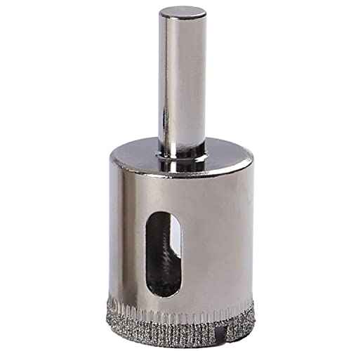 Drilax 1 Inch Diamond Drill Bit | Triple-Coated for Granite, Quartz Countertops & Ceramic, Porcelain Tiles | Glass & Stone Core Drill Bit