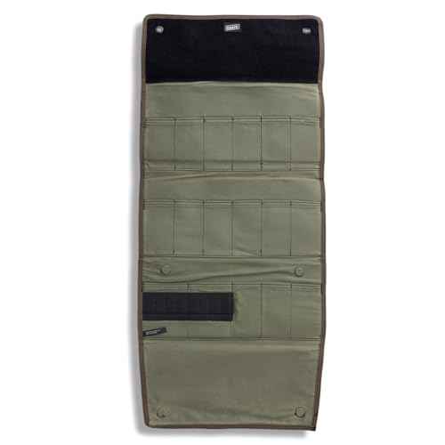 Knafs - Burrito Grande Knife Storage Roll - Large Hanging Expandable Bag with Straps (OD Green)