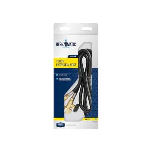 WORTHINGTON CYLINDER 309336 Series Extension Hose Kit For MapPro & Propane Torches, No Size, Yellow