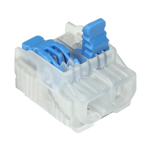 Ideal In-Sure Lever Wire Connector 2-Port 12-24 AWG, Box of 150, Model 30-10L22