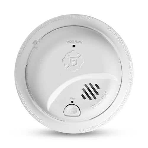 First Alert Hardwire Smoke Alarm with 10-Year Battery Backup, Precision Detection SMI105-AC 1-Pack