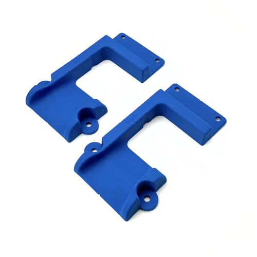 Safety Positioning System for Caster Sets, 2-Pack with 8 Screws & Anchors
