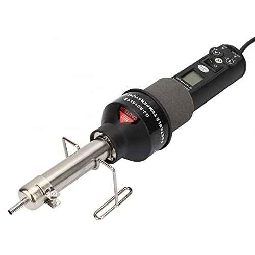 450W Electronic Heat Hot Air Gun Heat Hot Air Gun, LCD Adjustable Desoldering Soldering Tool for IC SMD BGA US Plug 110V