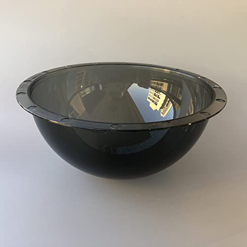 OwlCat 6.85 Inch Indoor Outdoor CCTV Replacement Smoked Color Acrylic Dome Cover Surveillance Security Camera Dome Cover Camera Housing